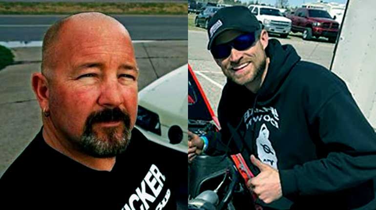 Street Outlaws cast Boosted GT and Chuck.