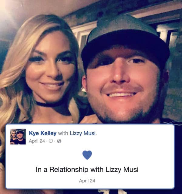 Image of Lizzy Musi and her boyfriend, Kye Kelly
