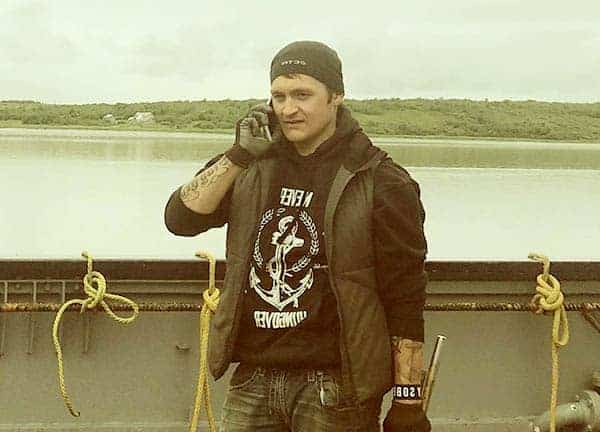 Image of fisherman from Deadliest Catch, Nick McGlashan